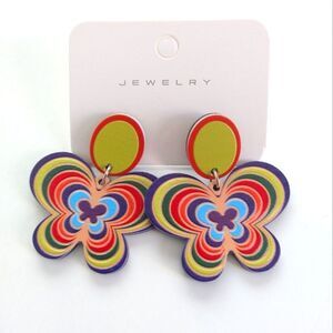 Geo Butterfly Earrings